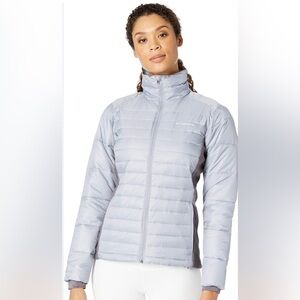 Columbia Powder Pillow Hybrid Jacket • XS • Light Purple/Grey